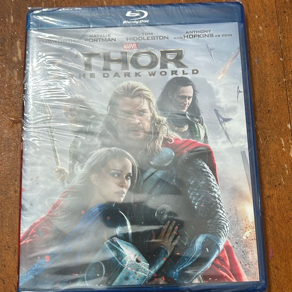 Marvel Thor The Dark World Blu-ray Disc New Unopened